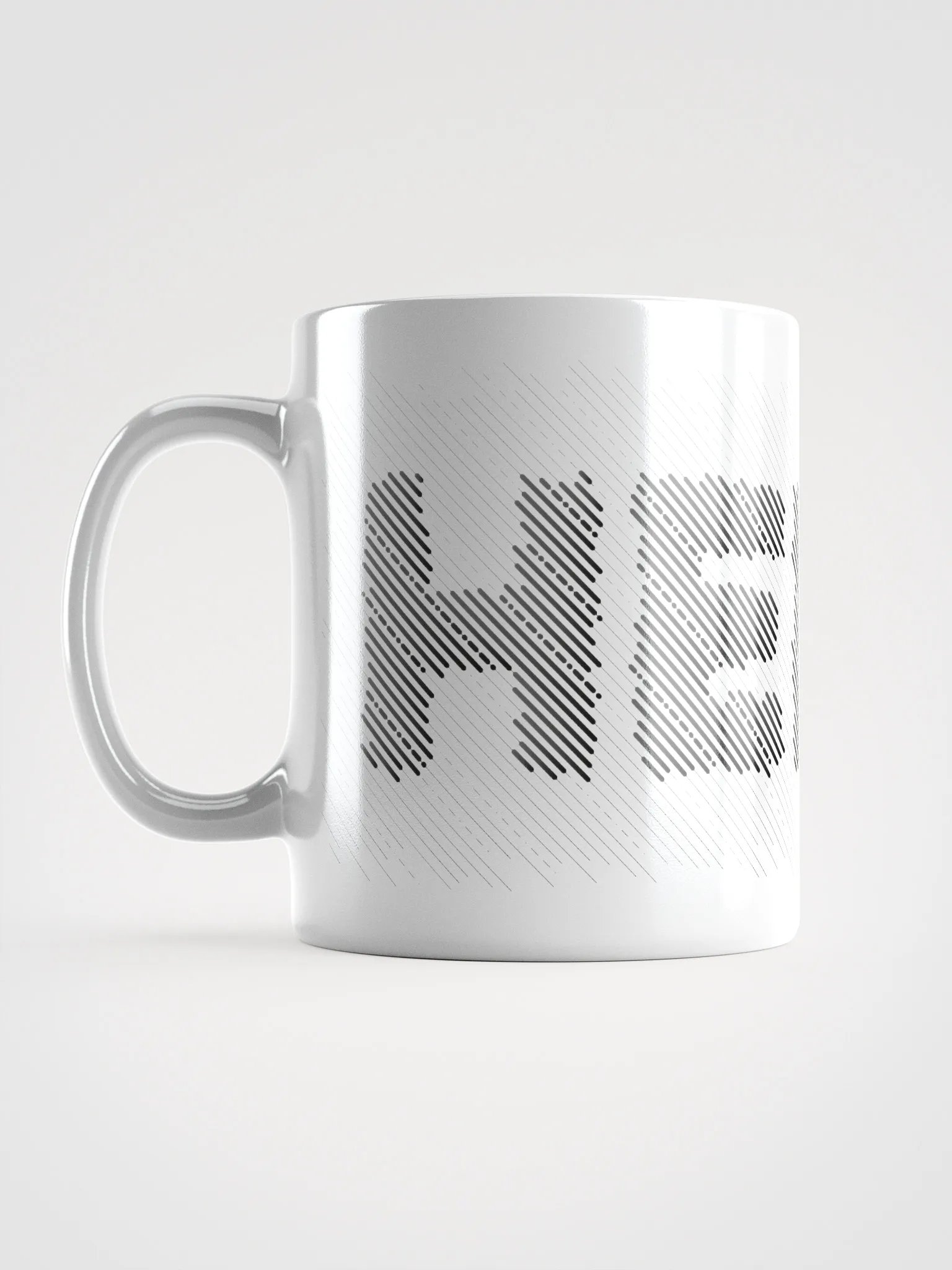 "Hello" White Mug product image (4)
