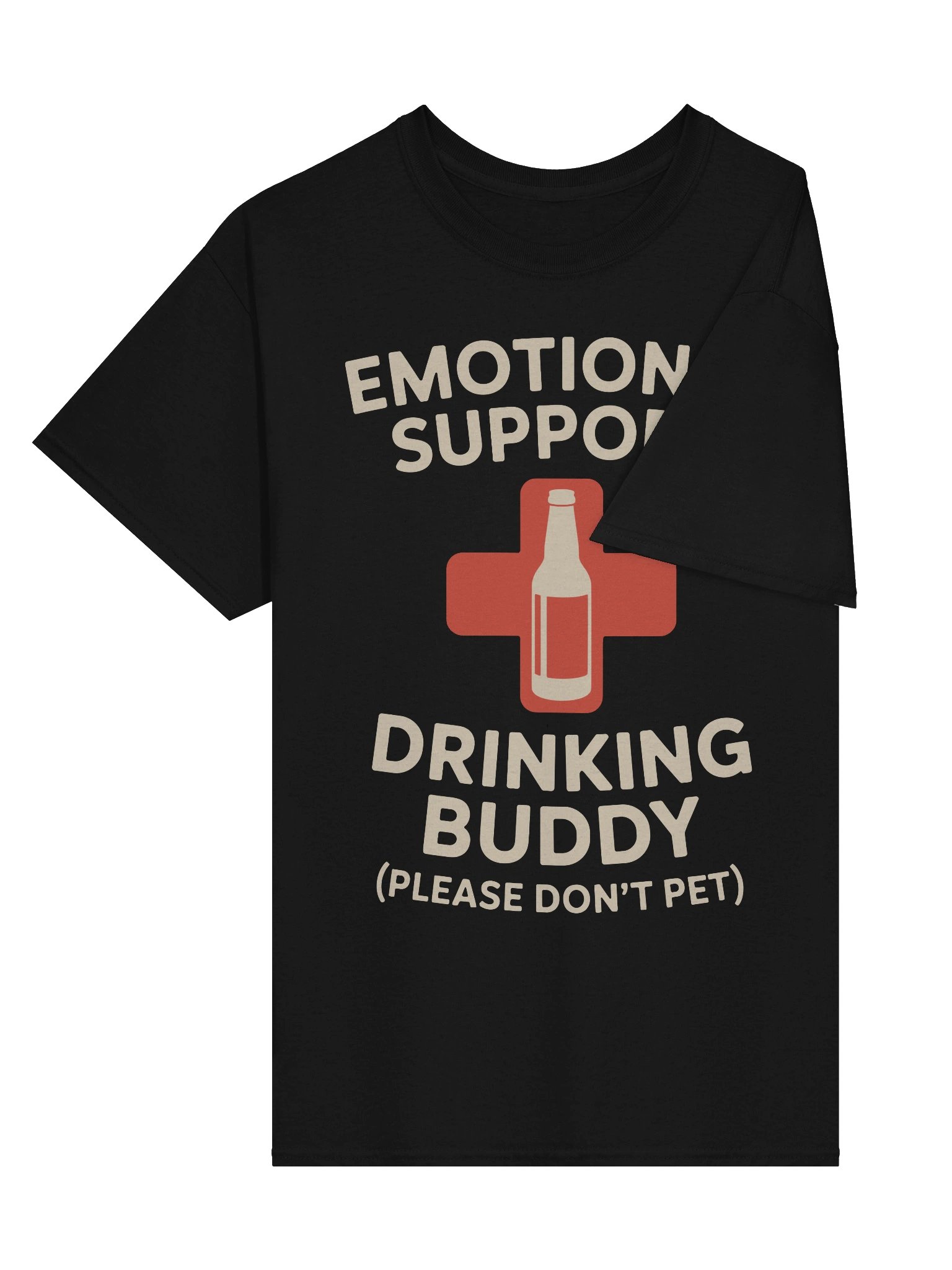 Emotional Support Drinking Buddy (Please Don't Pet) Shirt product image (5)
