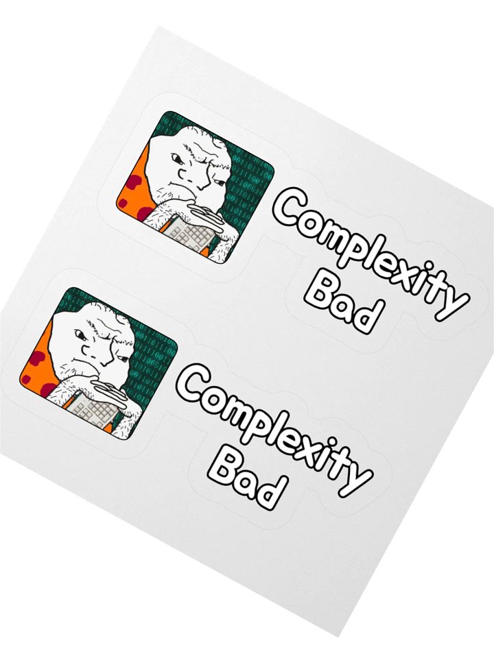 grug complexity bad sticker product image (2)