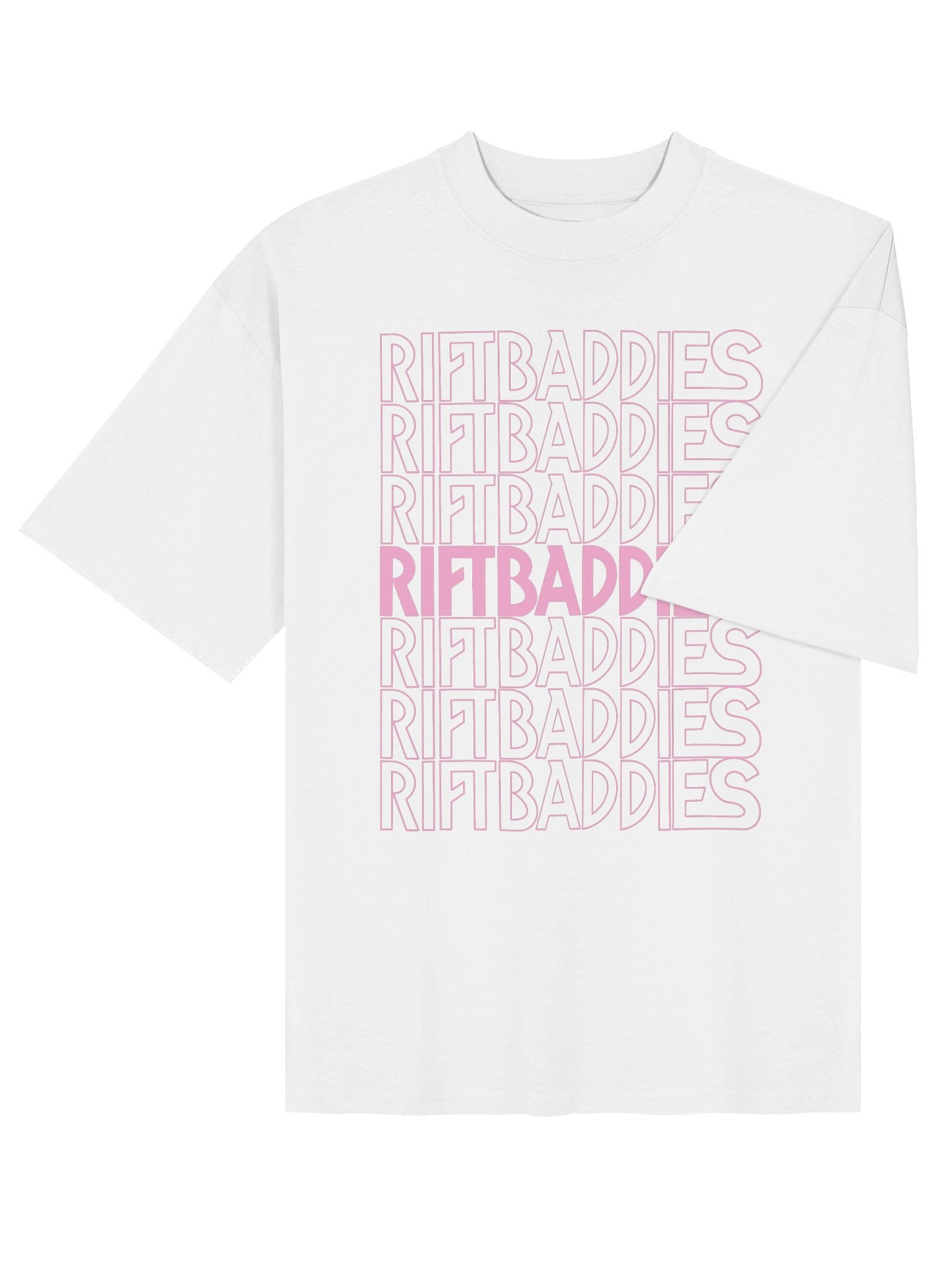 riftbaddies (grocery bag design) unisex oversized tee product image (4)