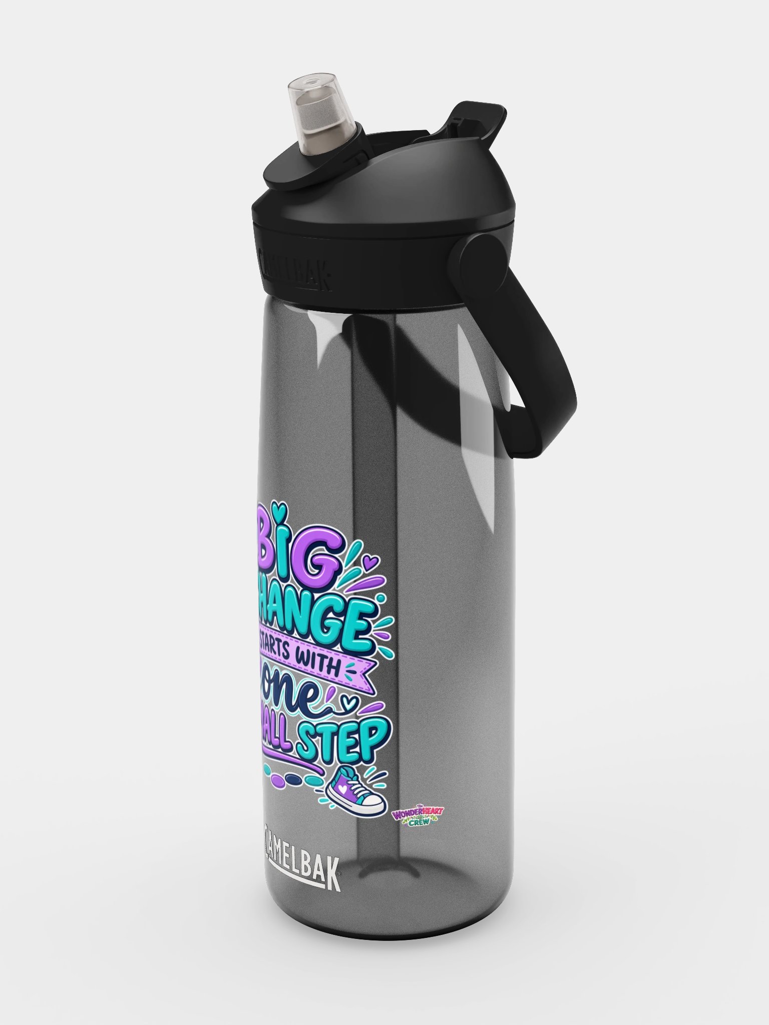 CamelBak Thrive® Flip Straw Inspirational Water Bottle - Big Change Starts With One Small Step product image (4)