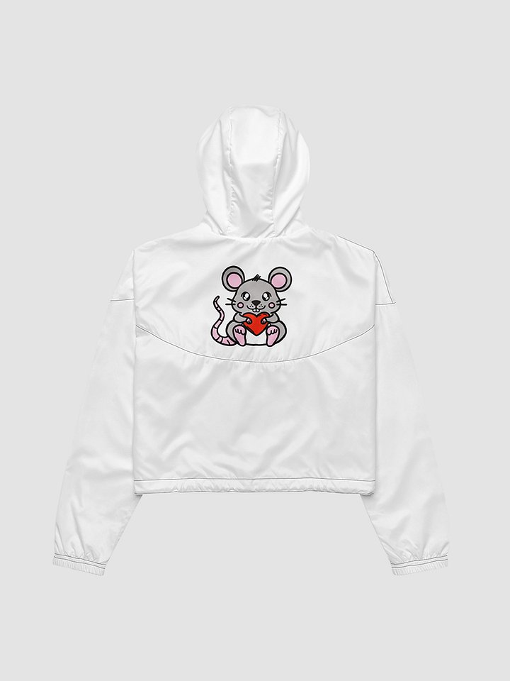 [Rat707] All-Over Print Women's Cropped Windbreaker product image (2)