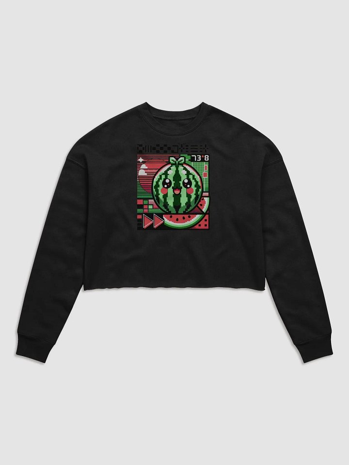 Anime Melon Long Sleeve Crop Top product image (2)