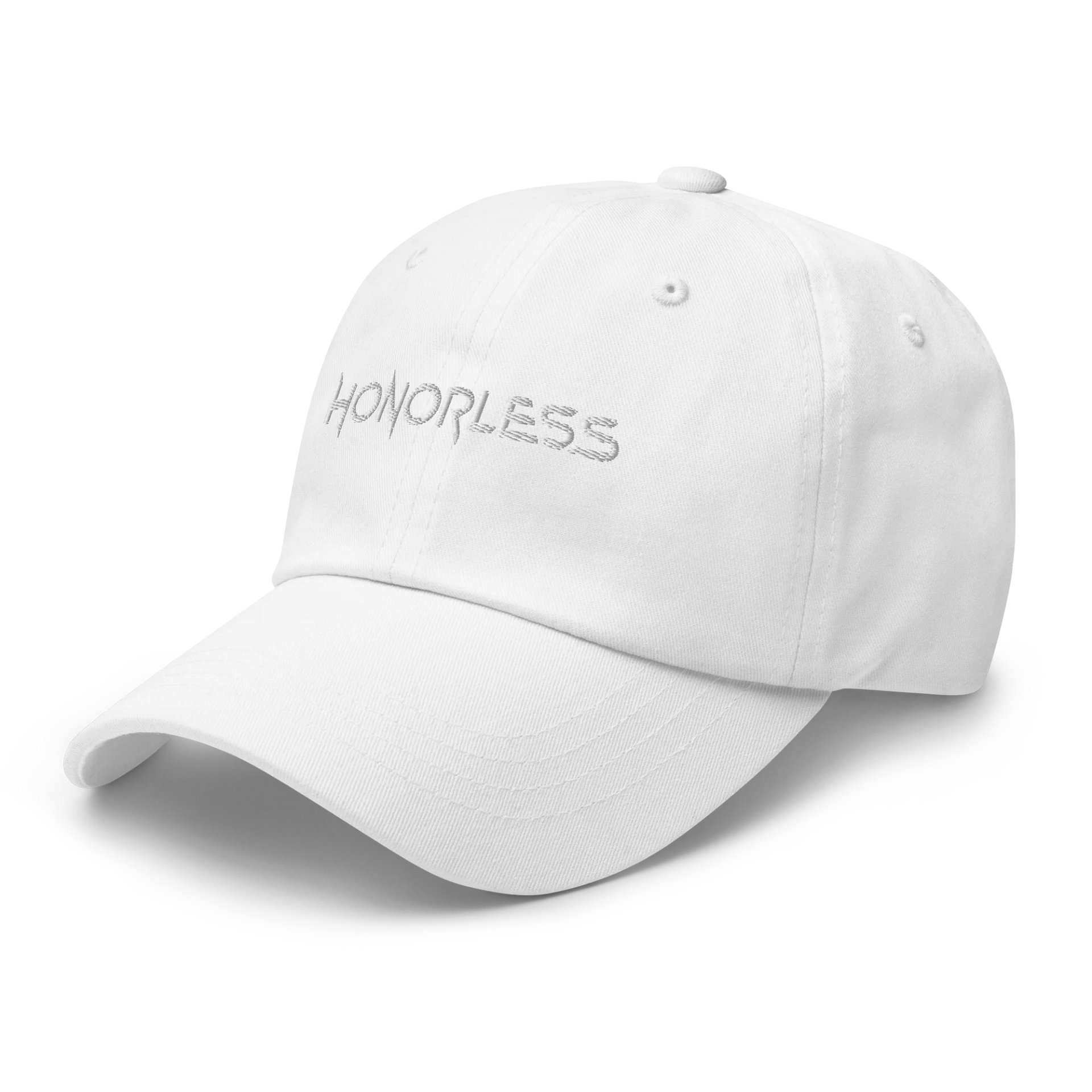 HONORLESS LOGO // WHITE ON WHITE product image (5)