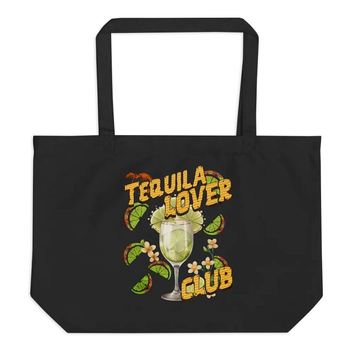 Tequila Lover Club Lime Delight Organic Tote Bag product image (1)