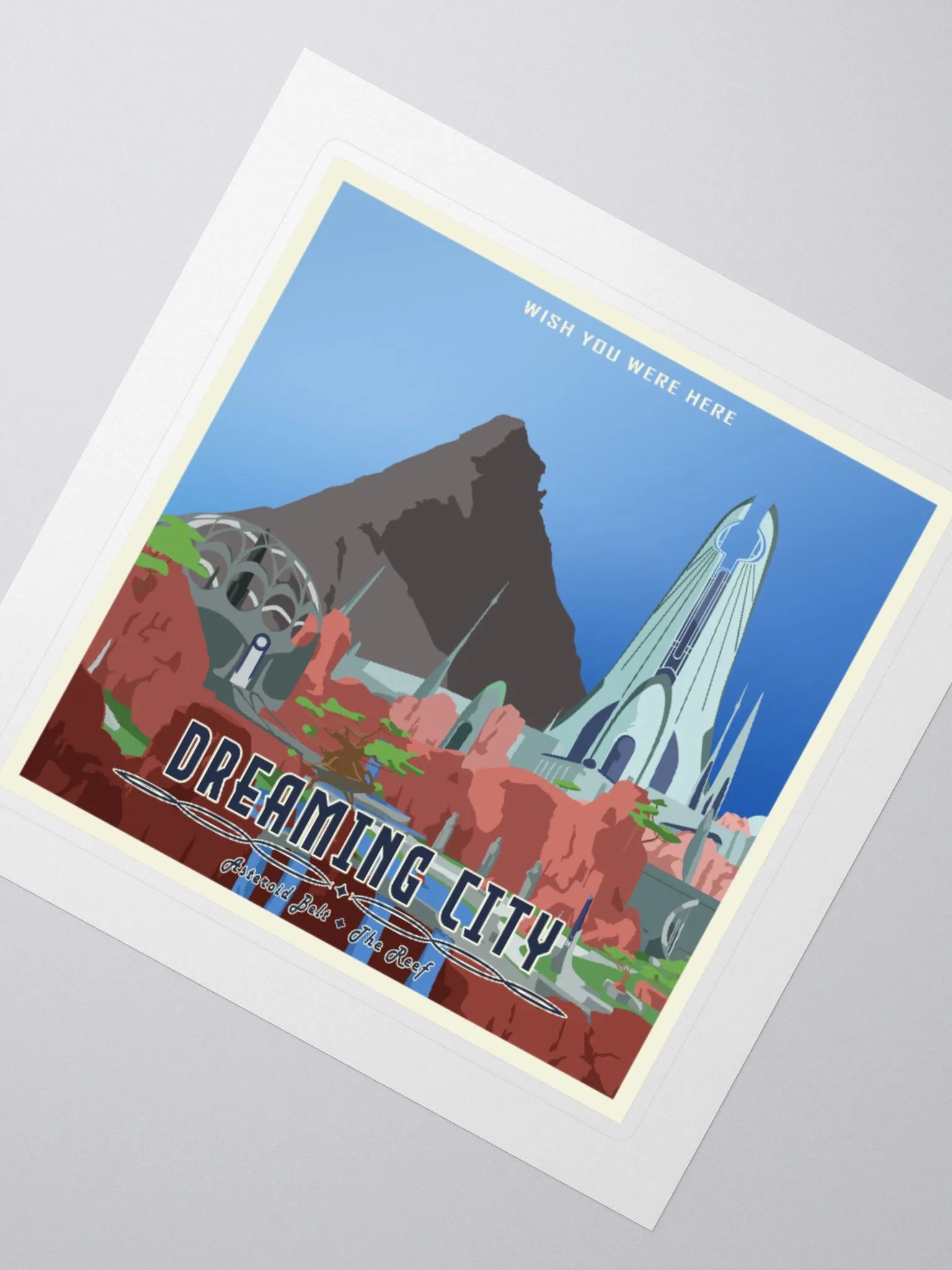 Dreaming City Sticker product image (5)