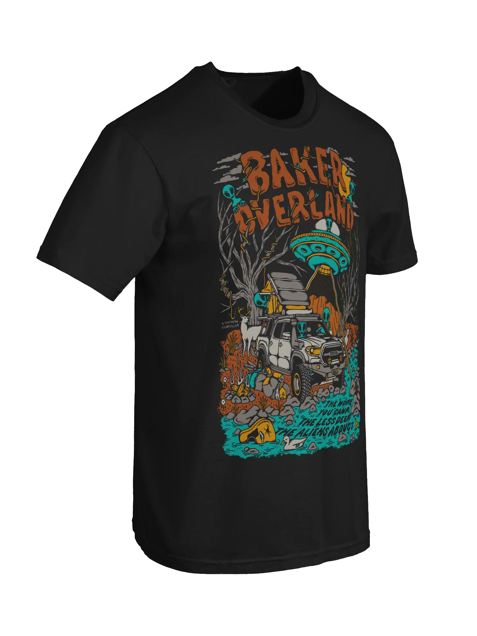 Full Front T - Black product image (8)