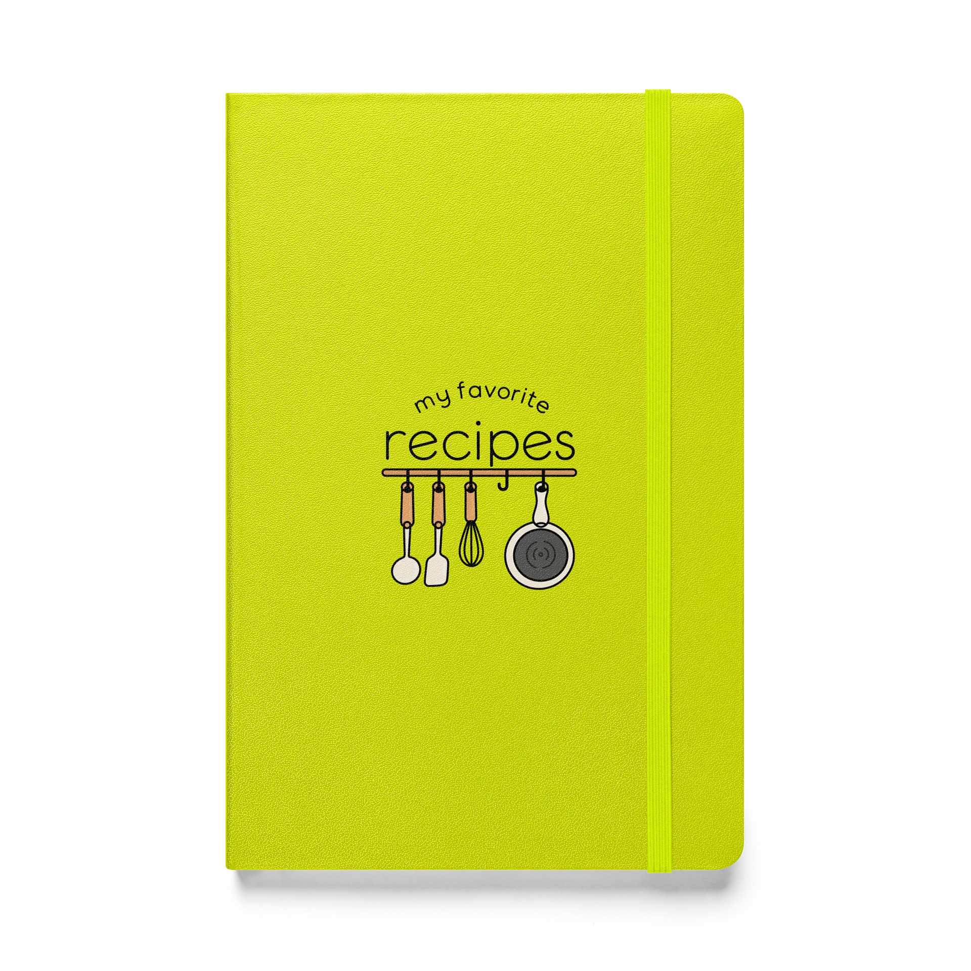 'My Favorite Recipes' Hardcover Bound Notebook product image (2)
