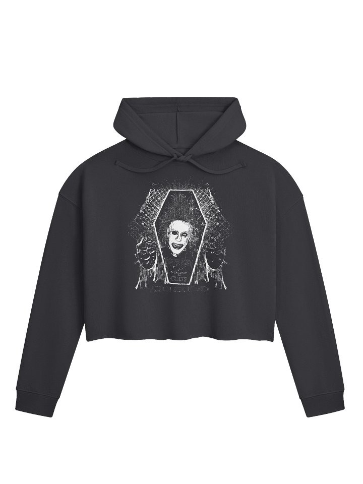 The Fiend Womens Cropped Hoodie product image (1)