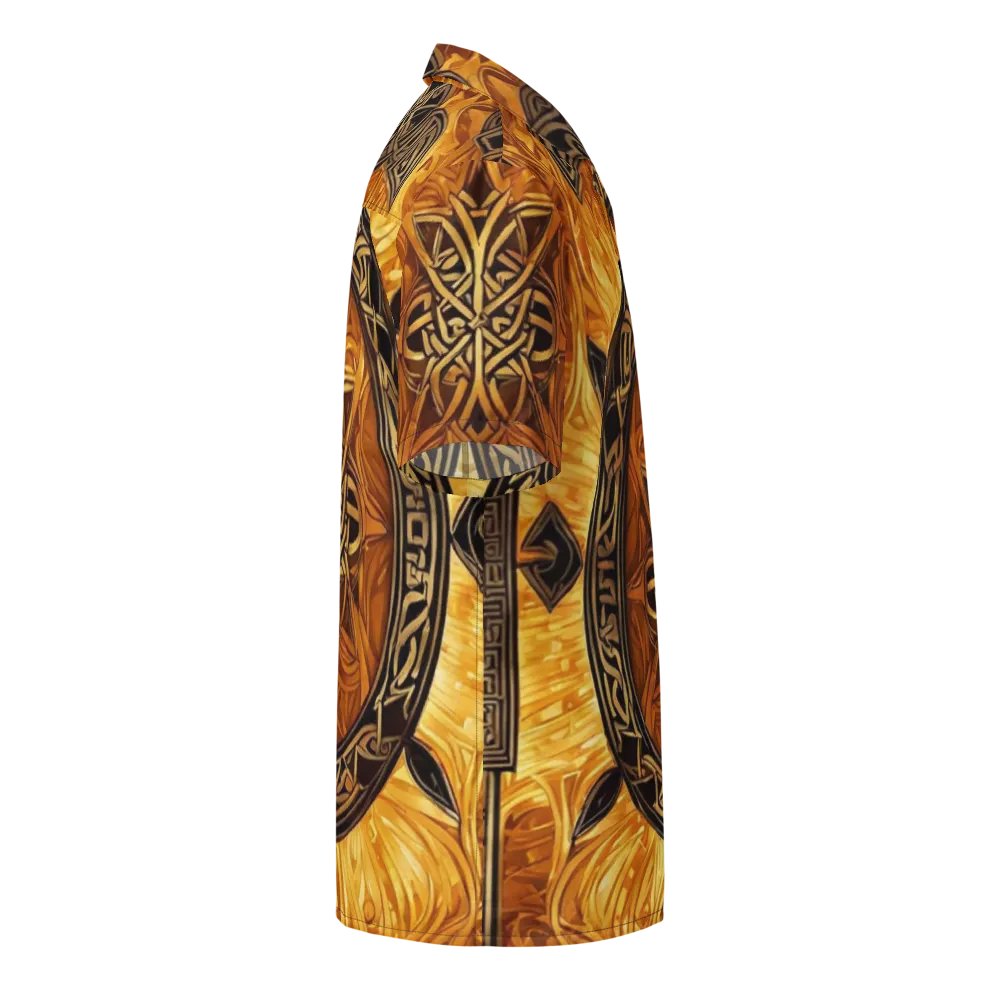 Fiery Symbology Hawaiian Shirt product image (5)
