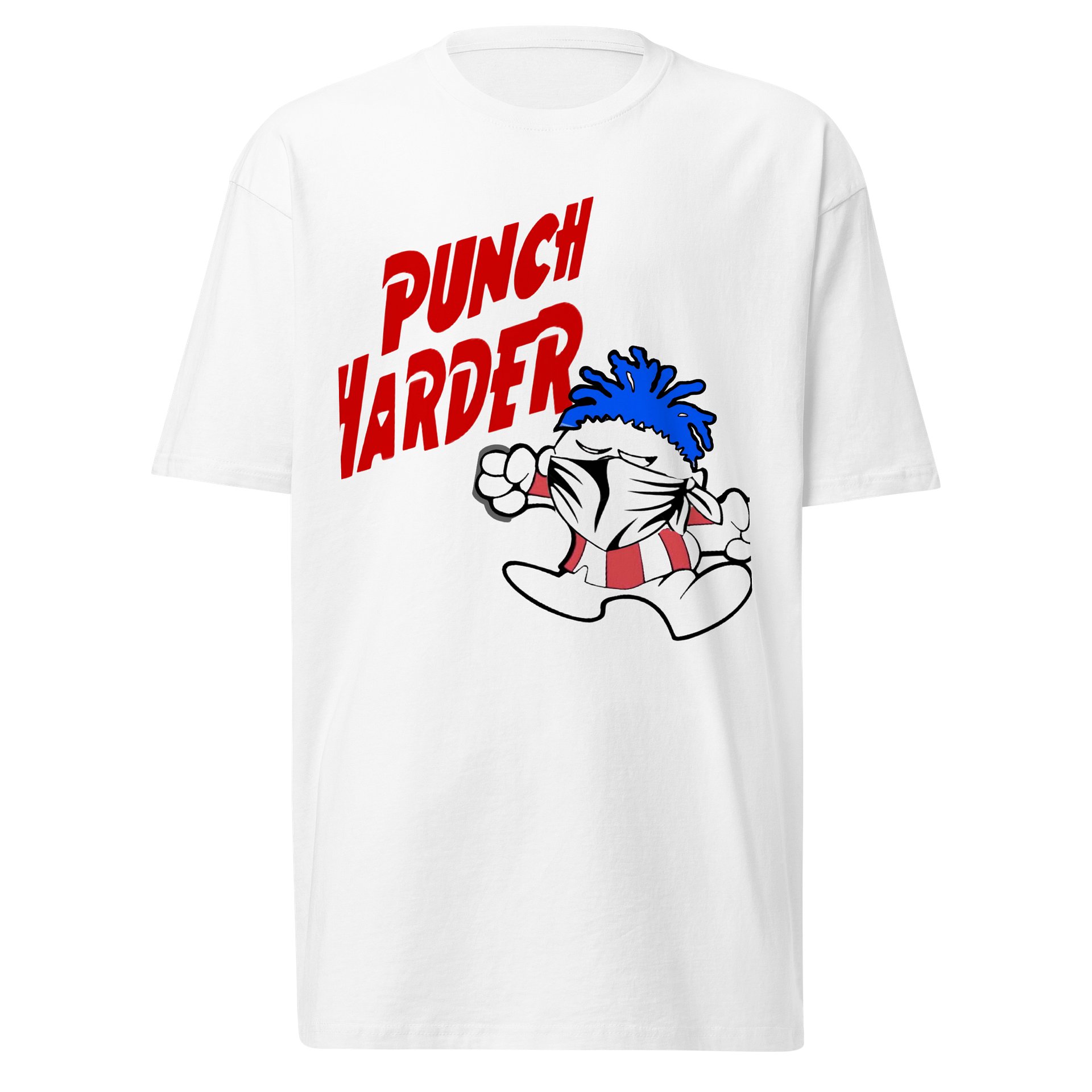 PUNCH HARDER Men's Premium Tee product image (1)