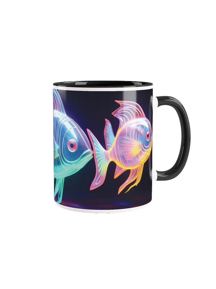 Neon Fish Accent Mug product image (2)