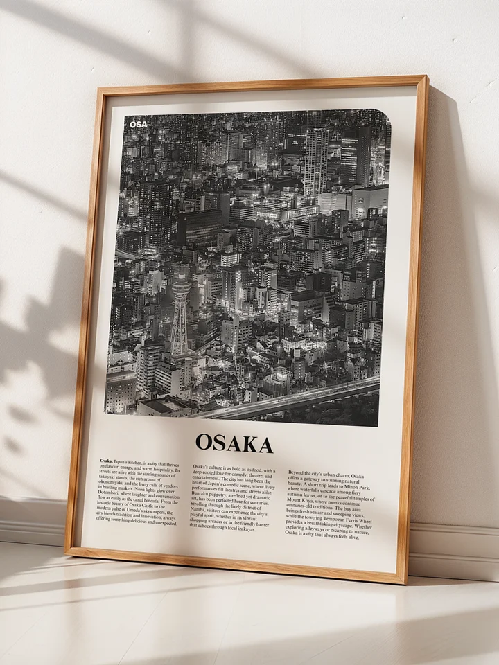 Osaka 02 Newspaper Poster product image (2)