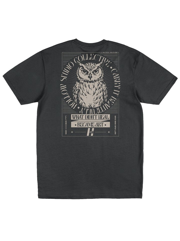 Hollow 'Limited Edition' Owl Tee | Collection I product image (1)