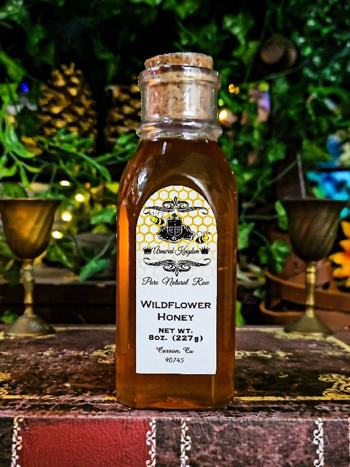 The Armored Kingdom Wildflower Honey Bottle product image (1)