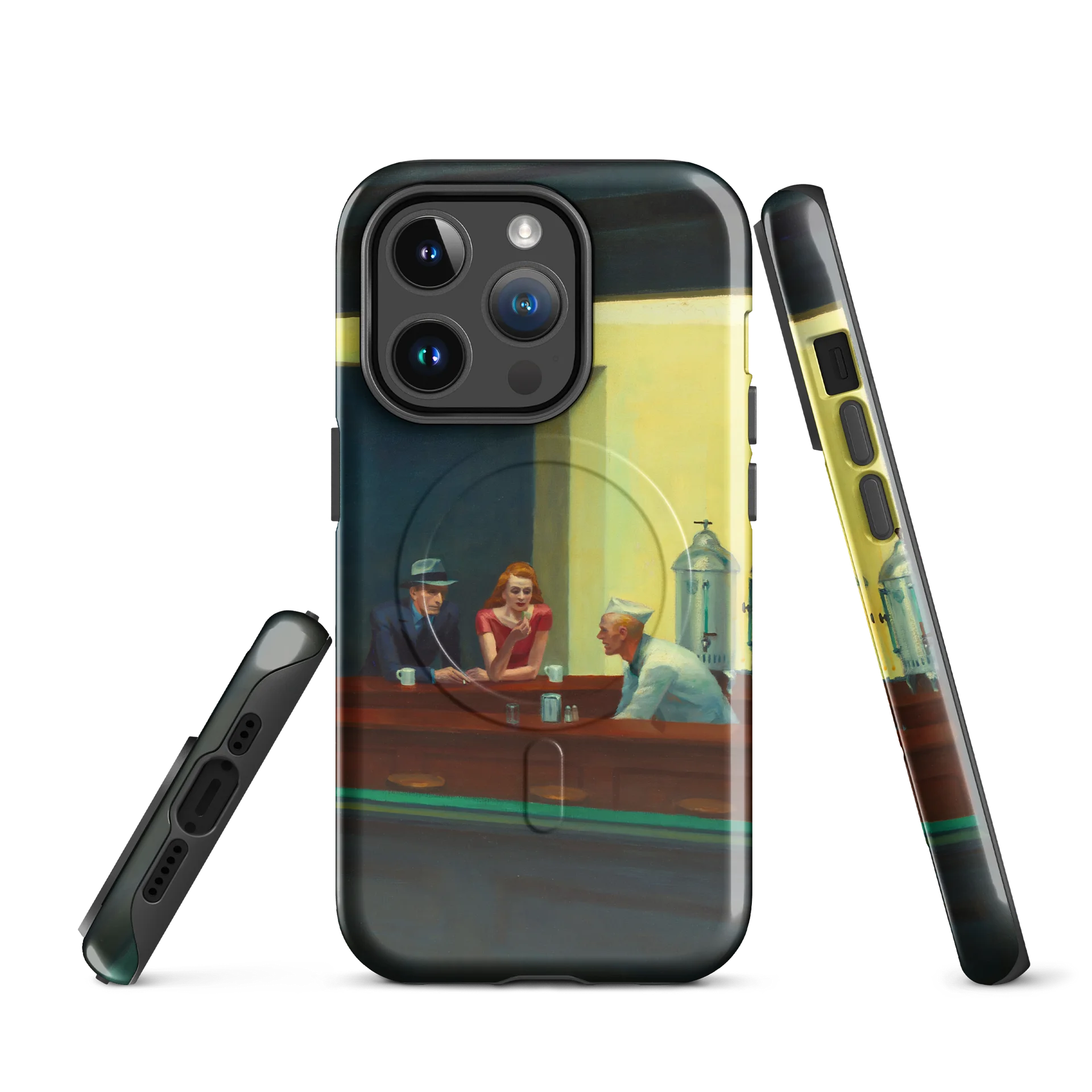 Edward Hopper – Nighthawks (Detail) iPhone® MagSafe® Tough Case product image (5)