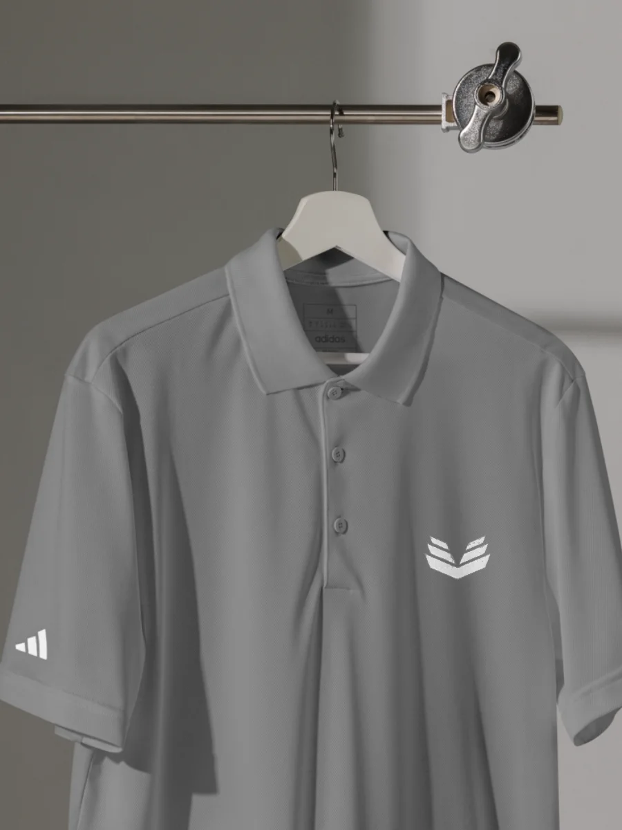 Valkence x adidas Sport Polo Shirt - Grey Three product image (6)
