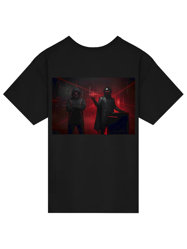 J Christopher Duality Art - Heavyweight T-Shirt - Black product image (2)