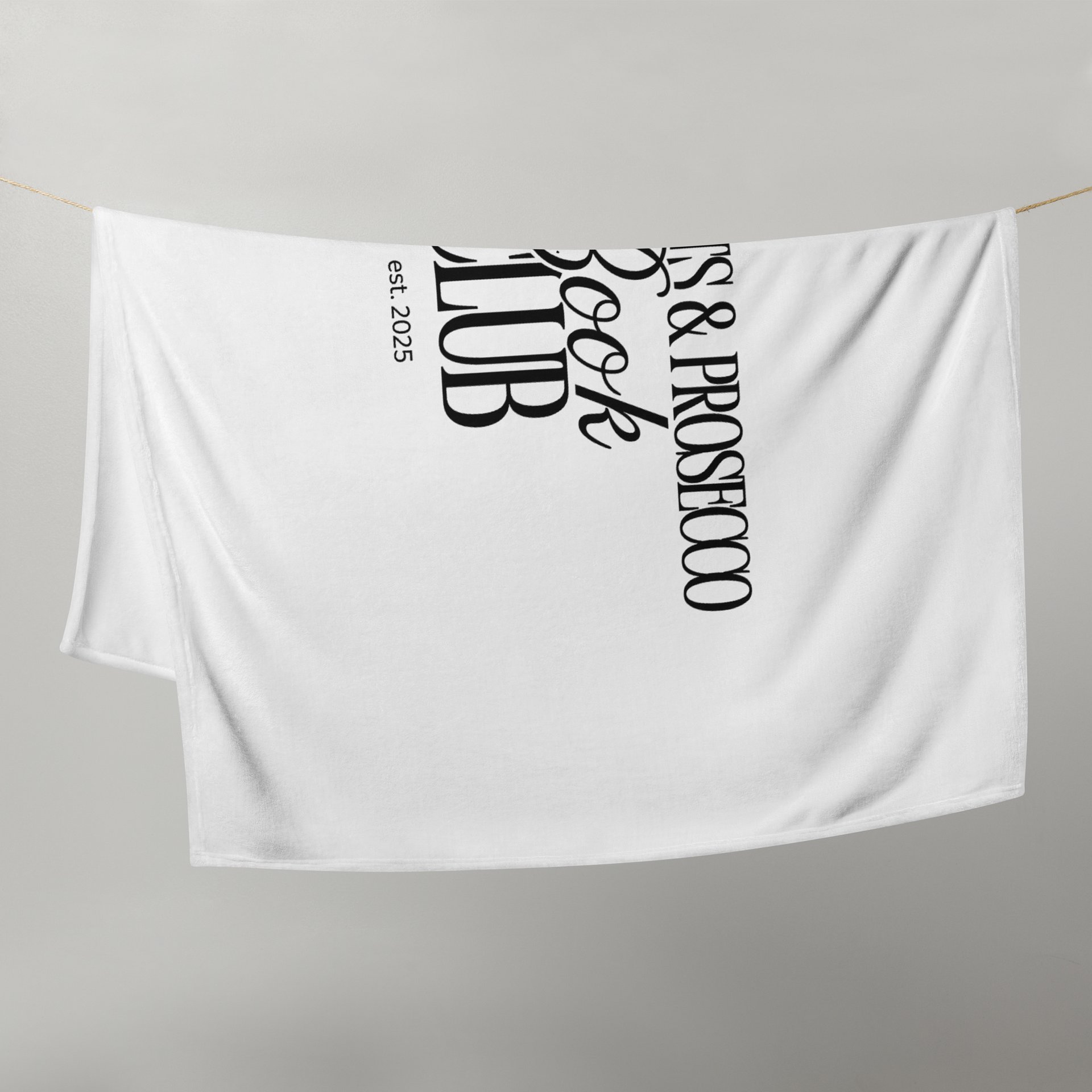 The Official Plot Twists & Prosecco Snuggle Throw product image (9)