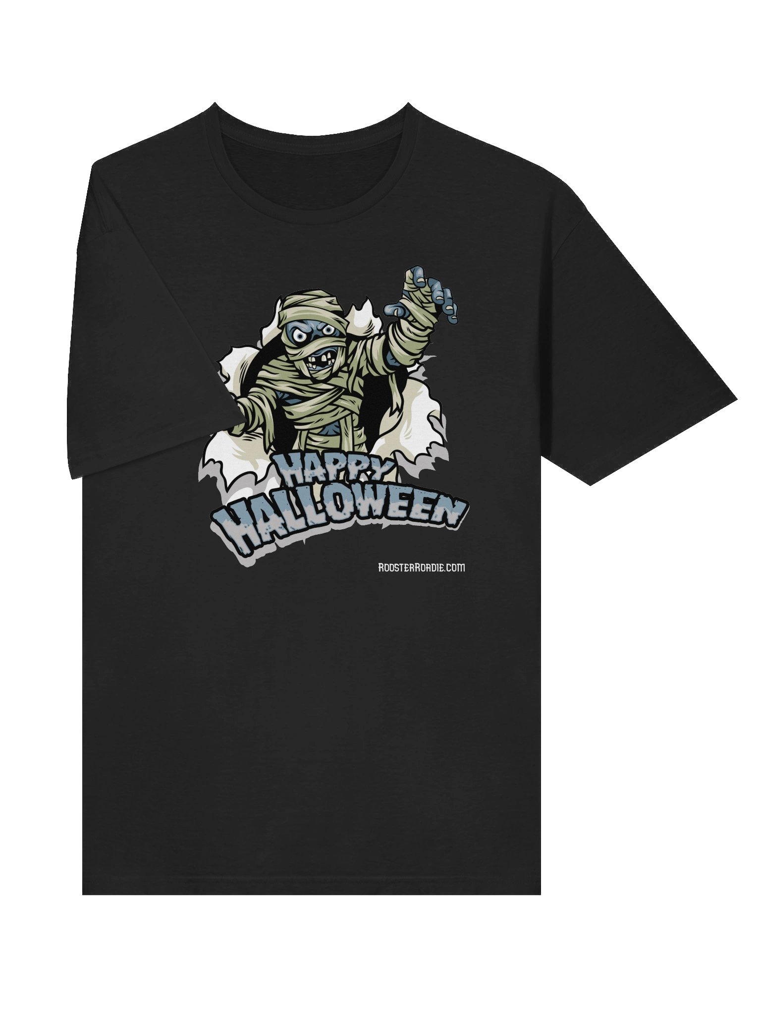 Happy Halloween Mummy T-Shirt – Scary Undead Monster Tee, Spooky Halloween Graphic Shirt product image (29)