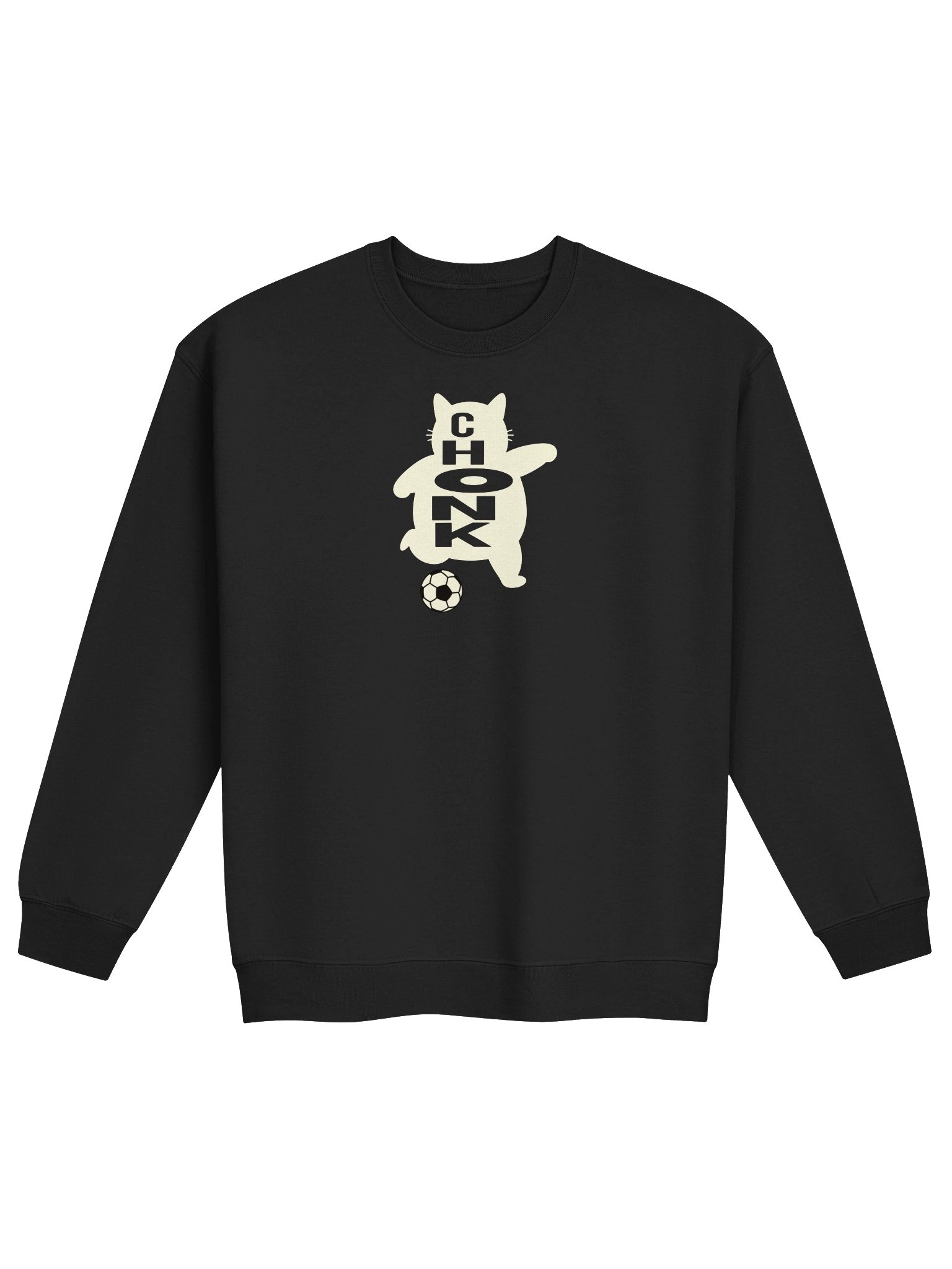 Soccer Chonk Cat - Unisex Adult Sweatshirt product image (1)