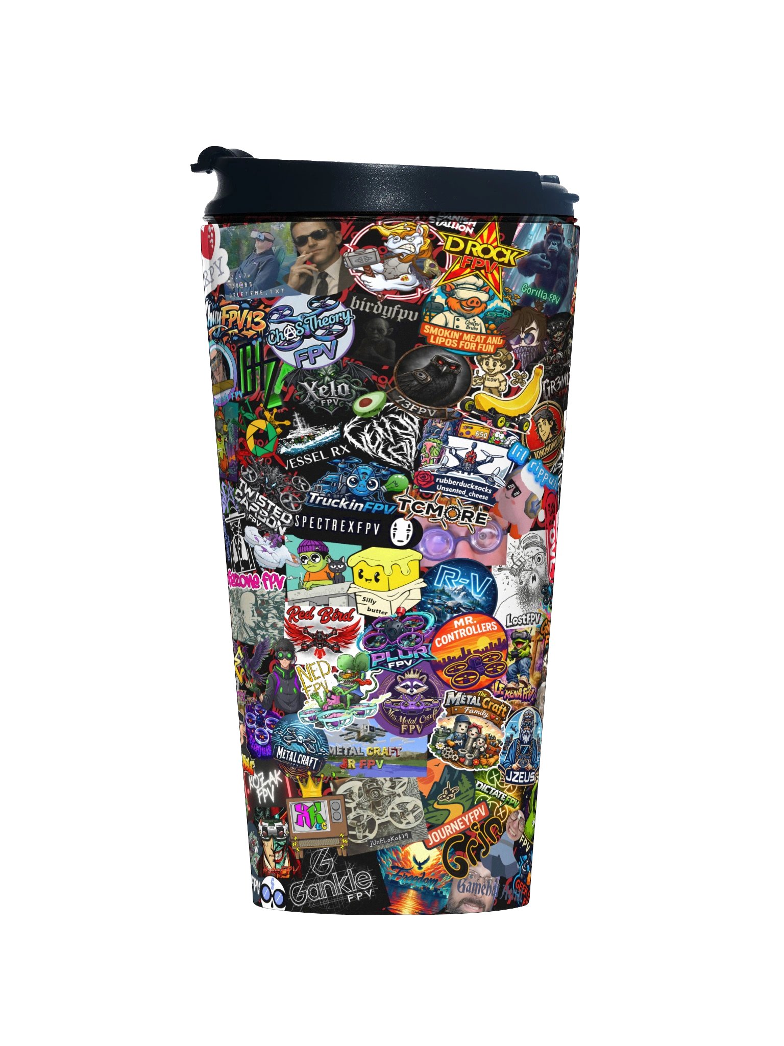 2026 Sticker Bomb Travel Mug product image (1)