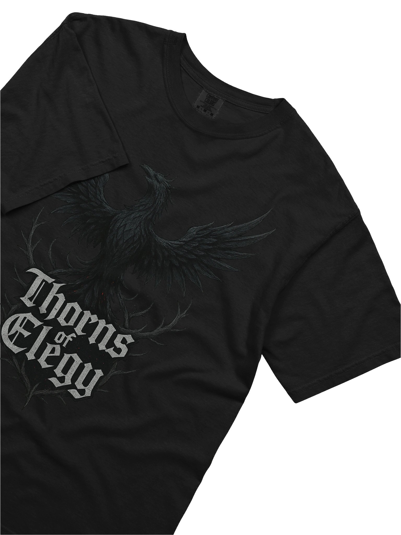 Thorns of Elegy – Shadow Raven Tee product image (2)