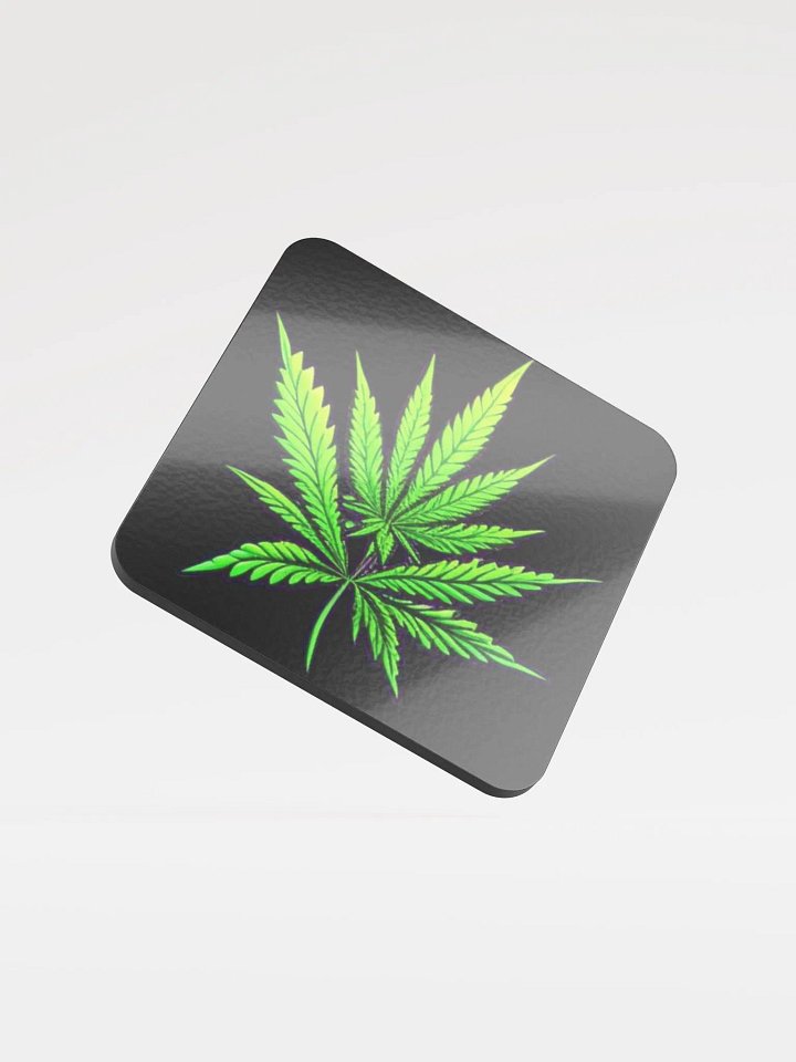 Weed Leafy Coaster product image (1)