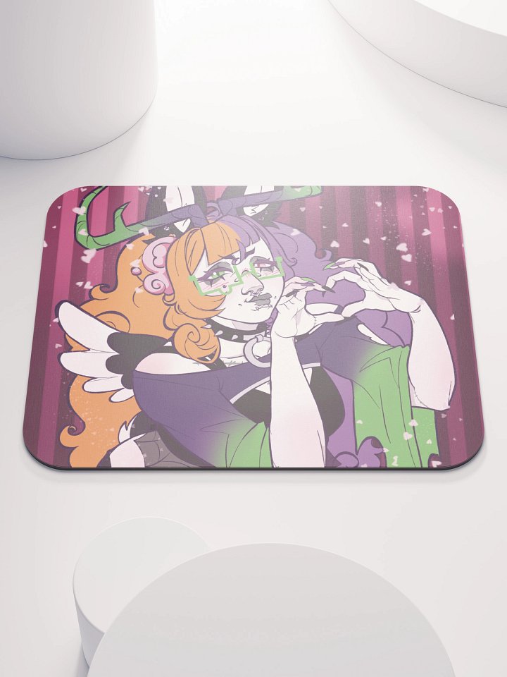 "Love is in the Hare" Mousepad product image (1)