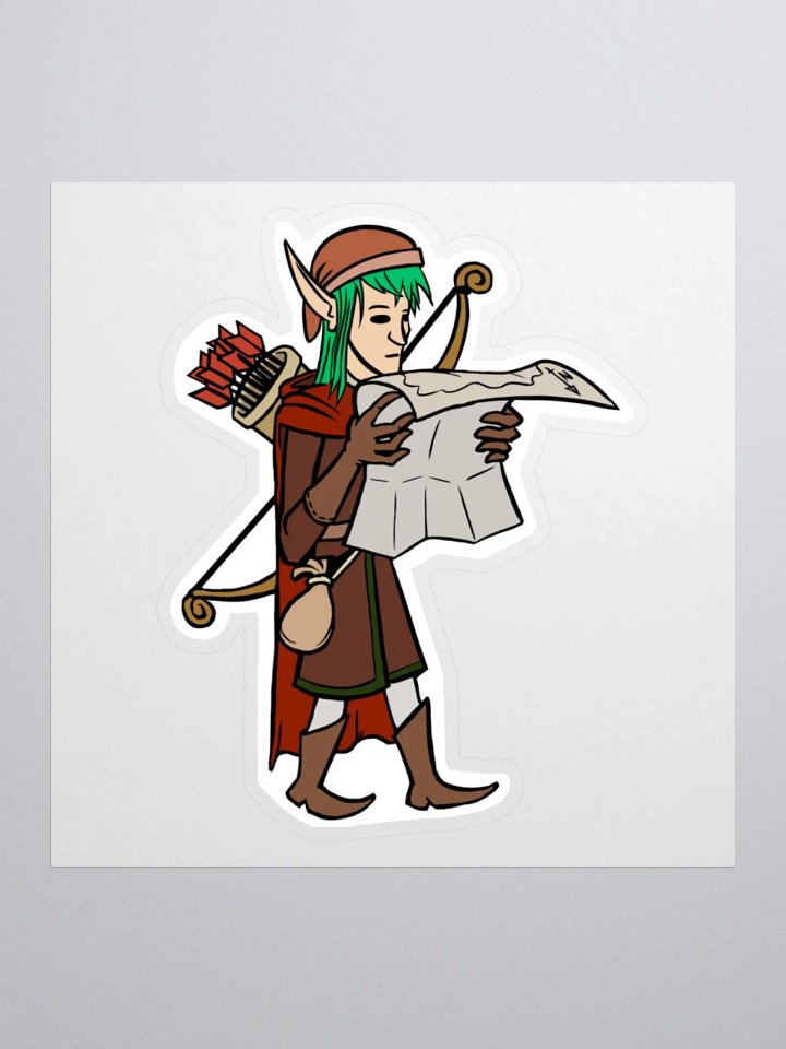 ELF ADVENTURER! (STICKER) product image (1)
