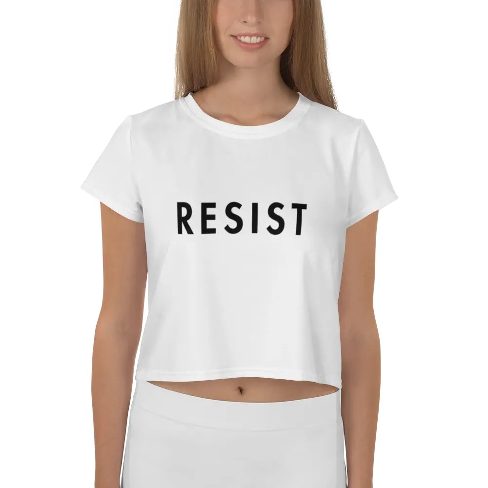 Resist Cropped Tee. product image (1)