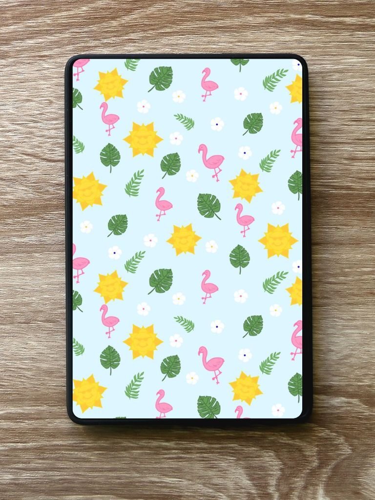 Summer Fun Pattern Digital Insert for Clear Kindle Cover product image (2)
