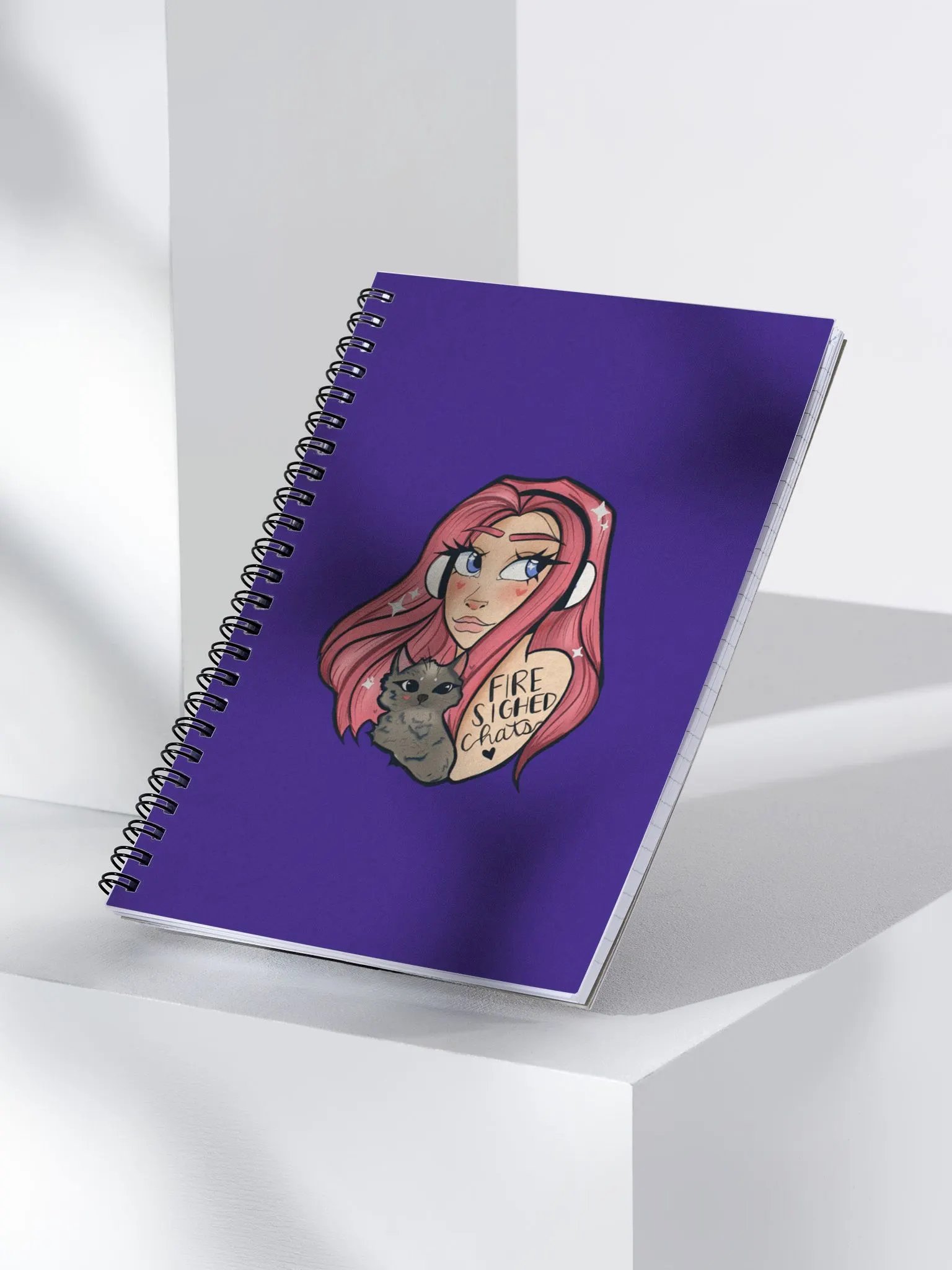 *Limited Edition* Fsc & Selena Spiral Notebook product image (4)
