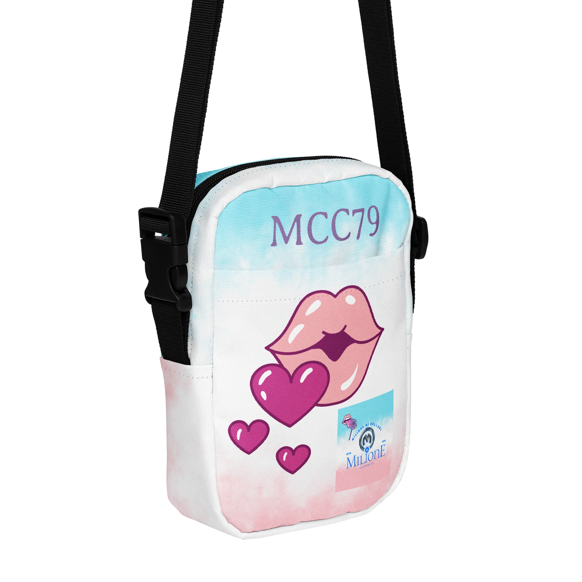 Heartfelt Kiss All-Over Print Crossbody Bag product image (1)