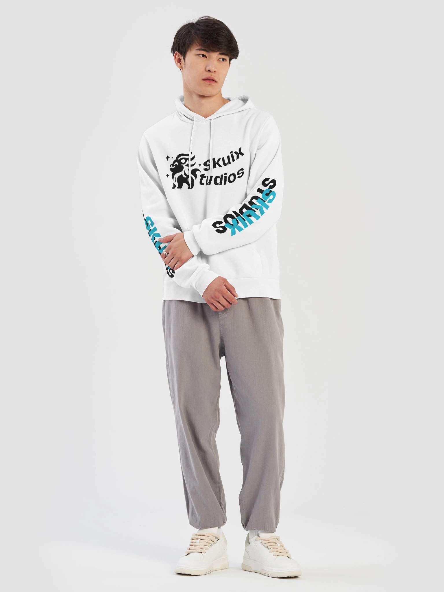 Signature White Premium Hoodie product image (9)