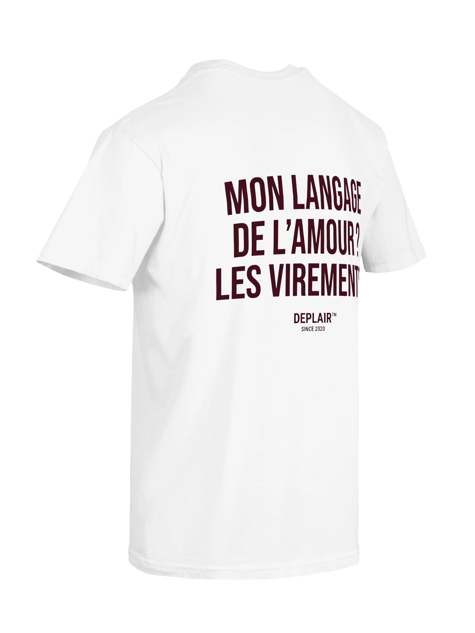Mon langage de l’amour ? Les virements — T-shirt unisexe product image (4)