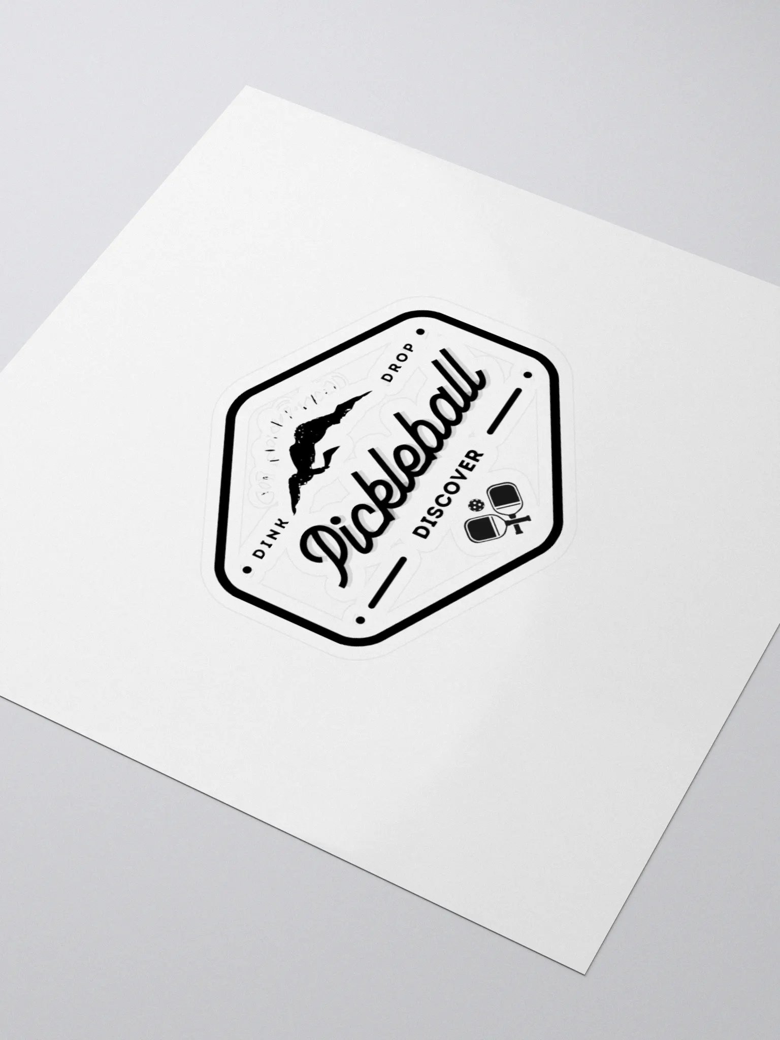 Discover Pickleball Kiss Cut Sticker product image (3)