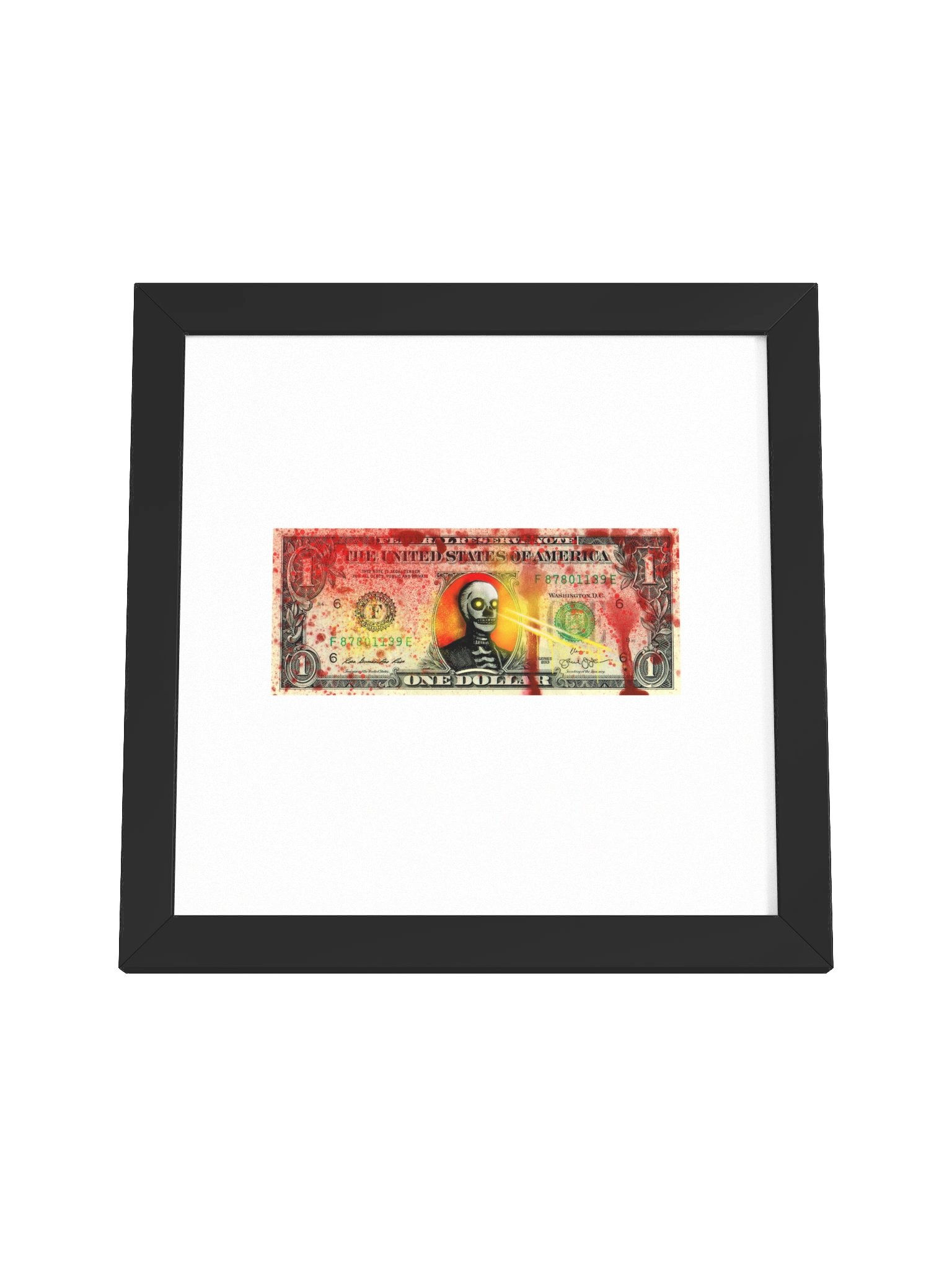 Blood money framed print product image (4)