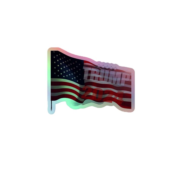 Trump 2024 Holographic Sticker Sheet product image (1)