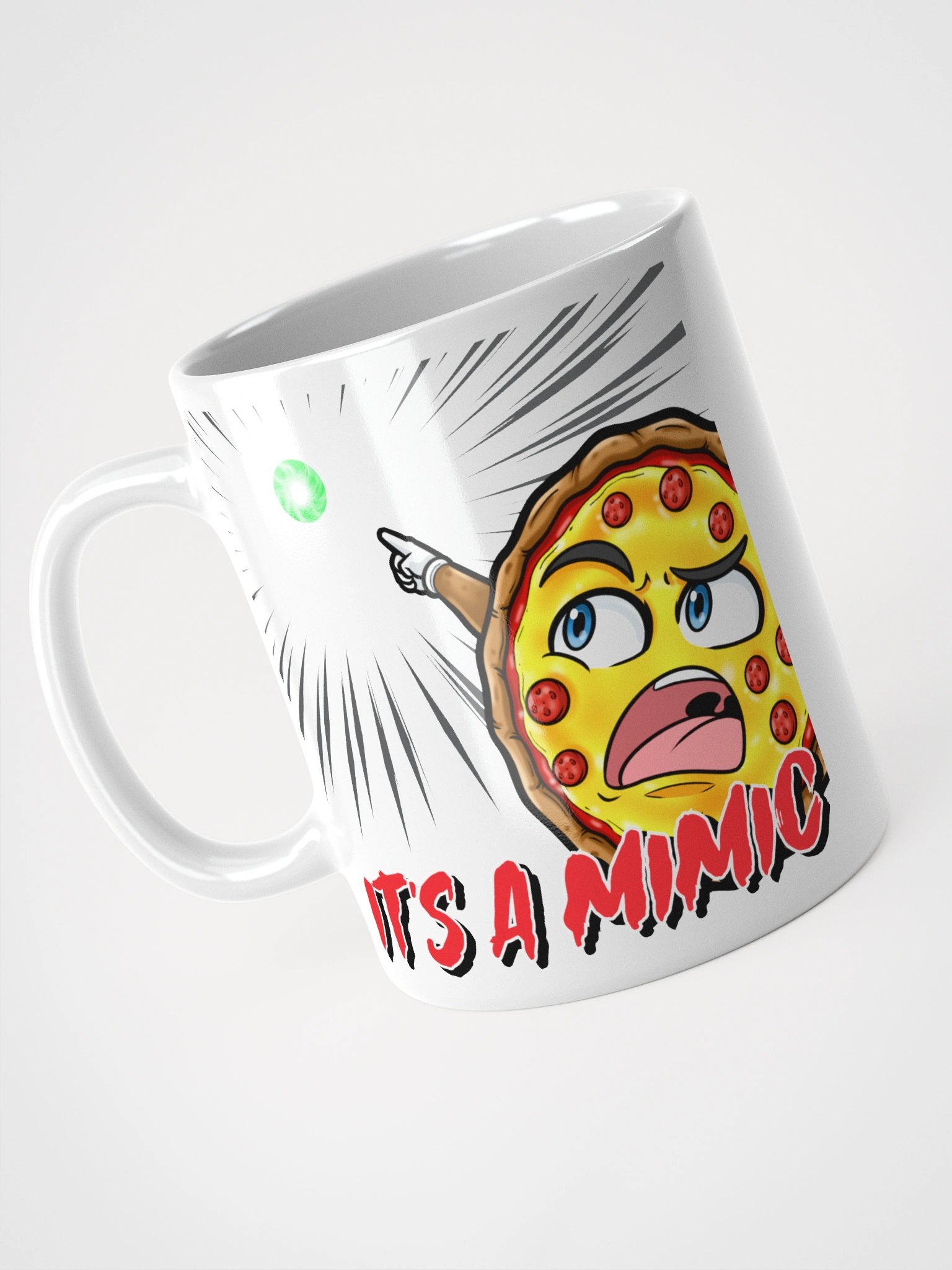 SpookyTimePizza - "It's a Mimic!" Coffee Mug product image (10)