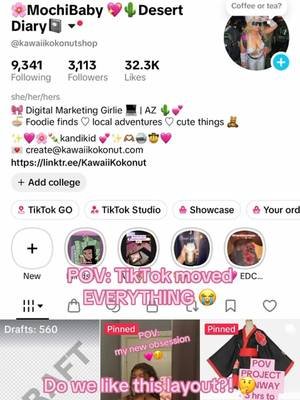 #new #tiktokupdate #profile 🤔 they shifted it to the left to the left lol 😂 now you can see the whole username and account name 🤔🤔🤔🤔🤔🤔🤔🤔🤔  TikTok said ✨redecorate✨ 😭💕 My profile randomly switched to the new layout and everything being pushed to the left is throwing me off LOL. Did yours change yet?! 👀 Are we loving it or do we want the old layout back? 😂 #tiktoknews 