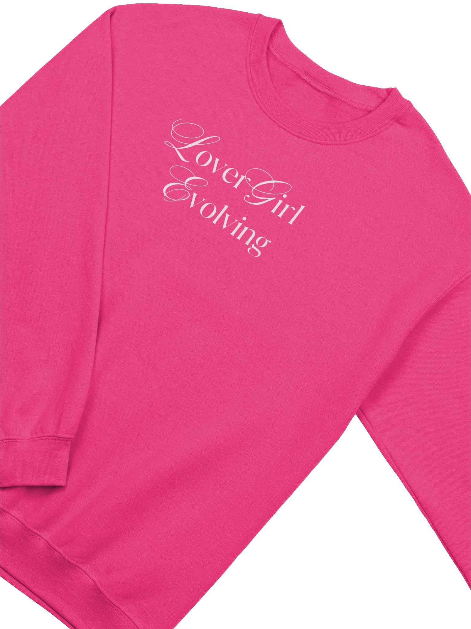 LGE hot pink crew product image (3)