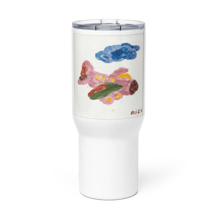 Kid Airplane (Travel Mug with a Handle) product image (2)