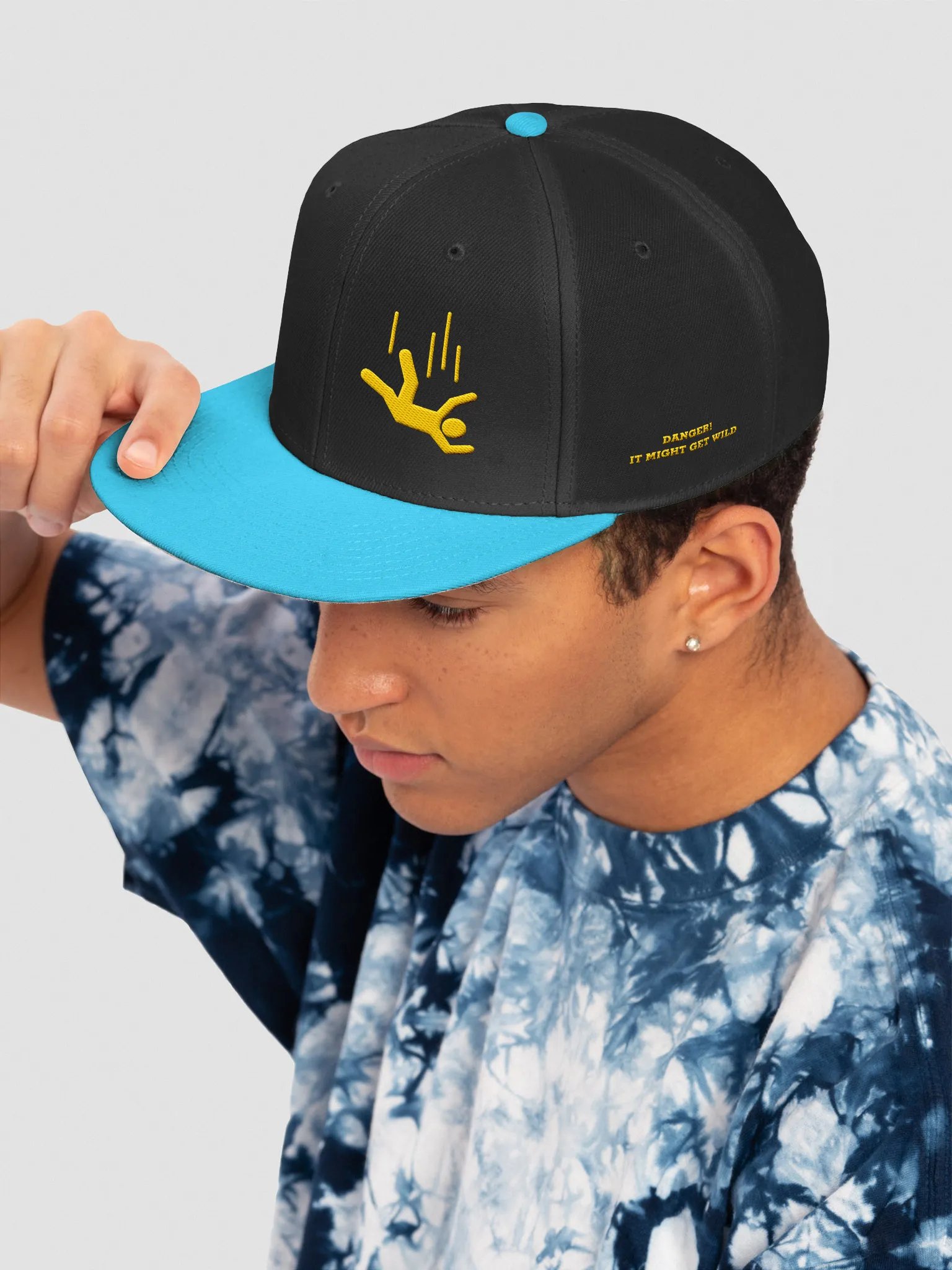 DANGER! Wool Snapback Cap product image (15)