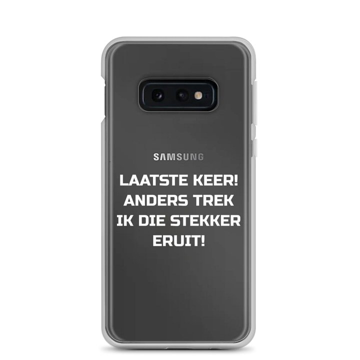 De Stekker eruit Samsung Hoesje product image (1)
