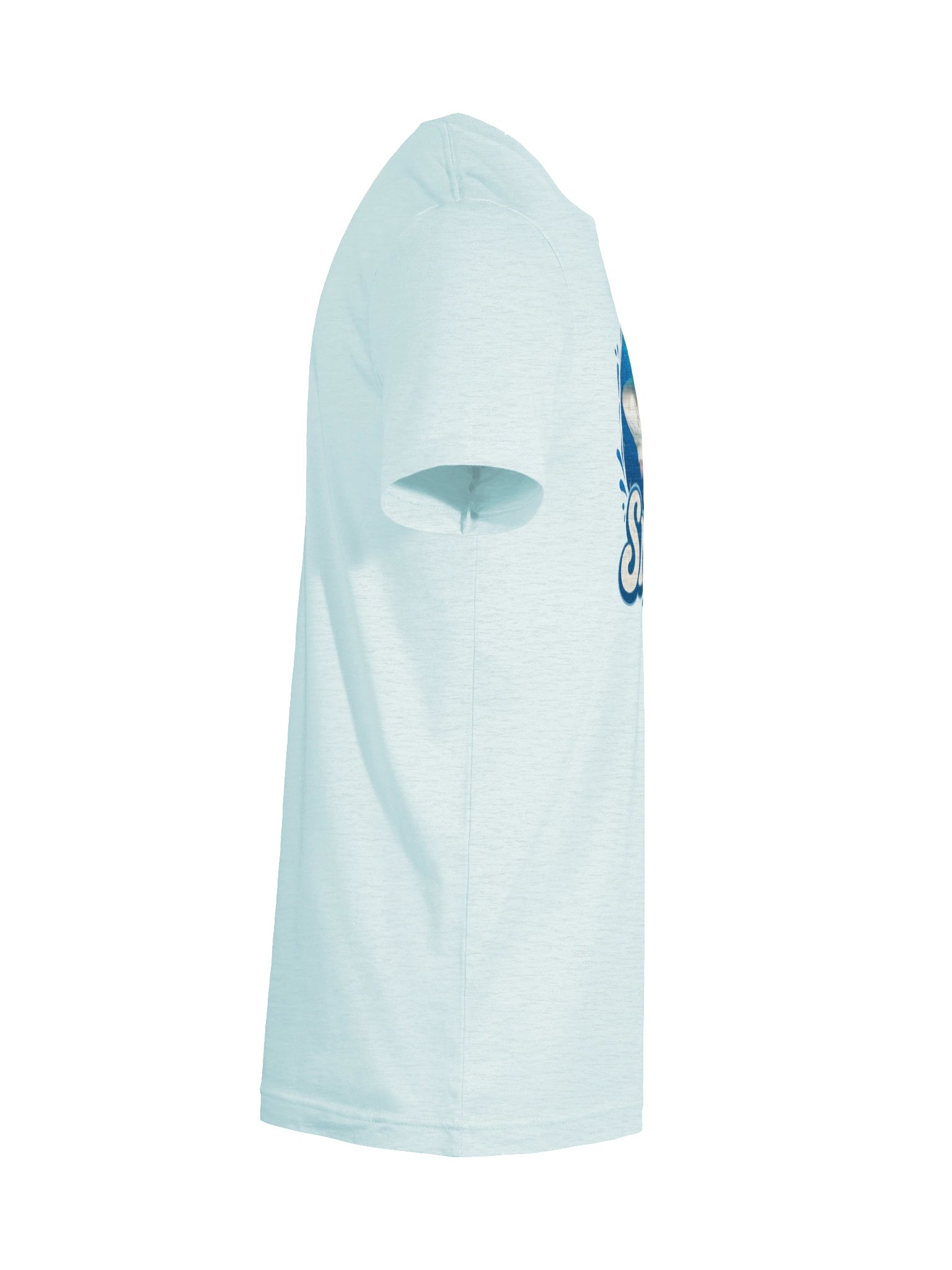 Snooty Shark Unisex Blue Tee product image (10)