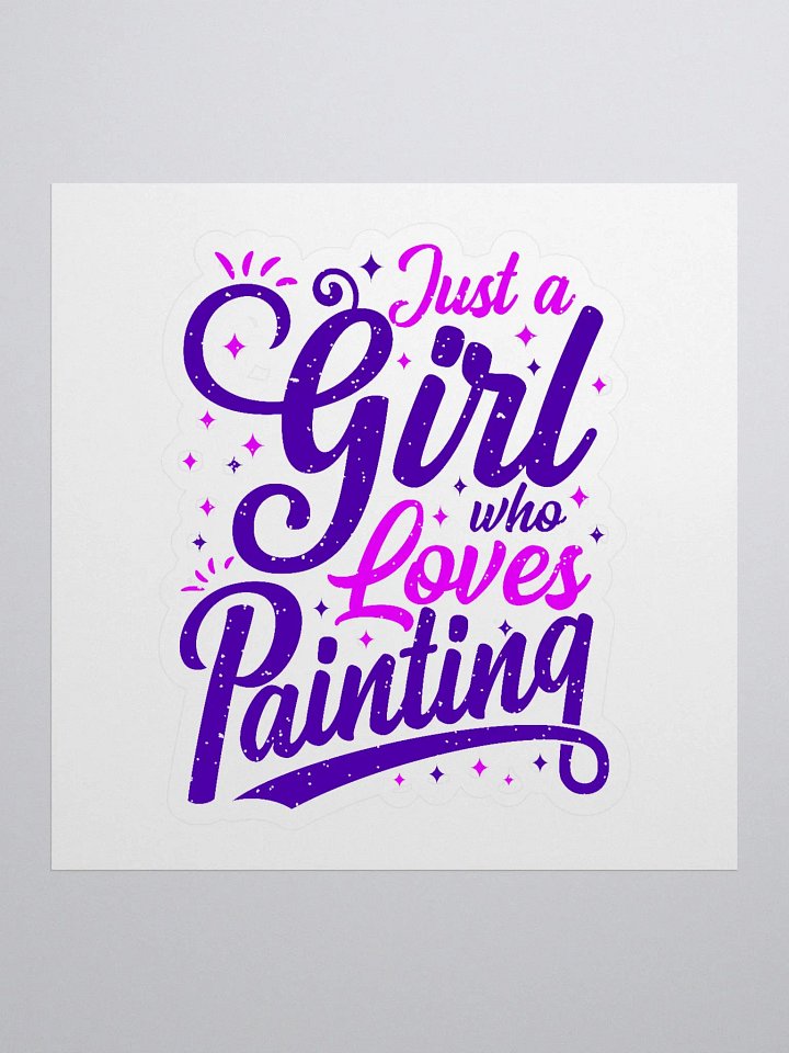 JUST A GIRL WHO LOVES PAINTING product image (1)