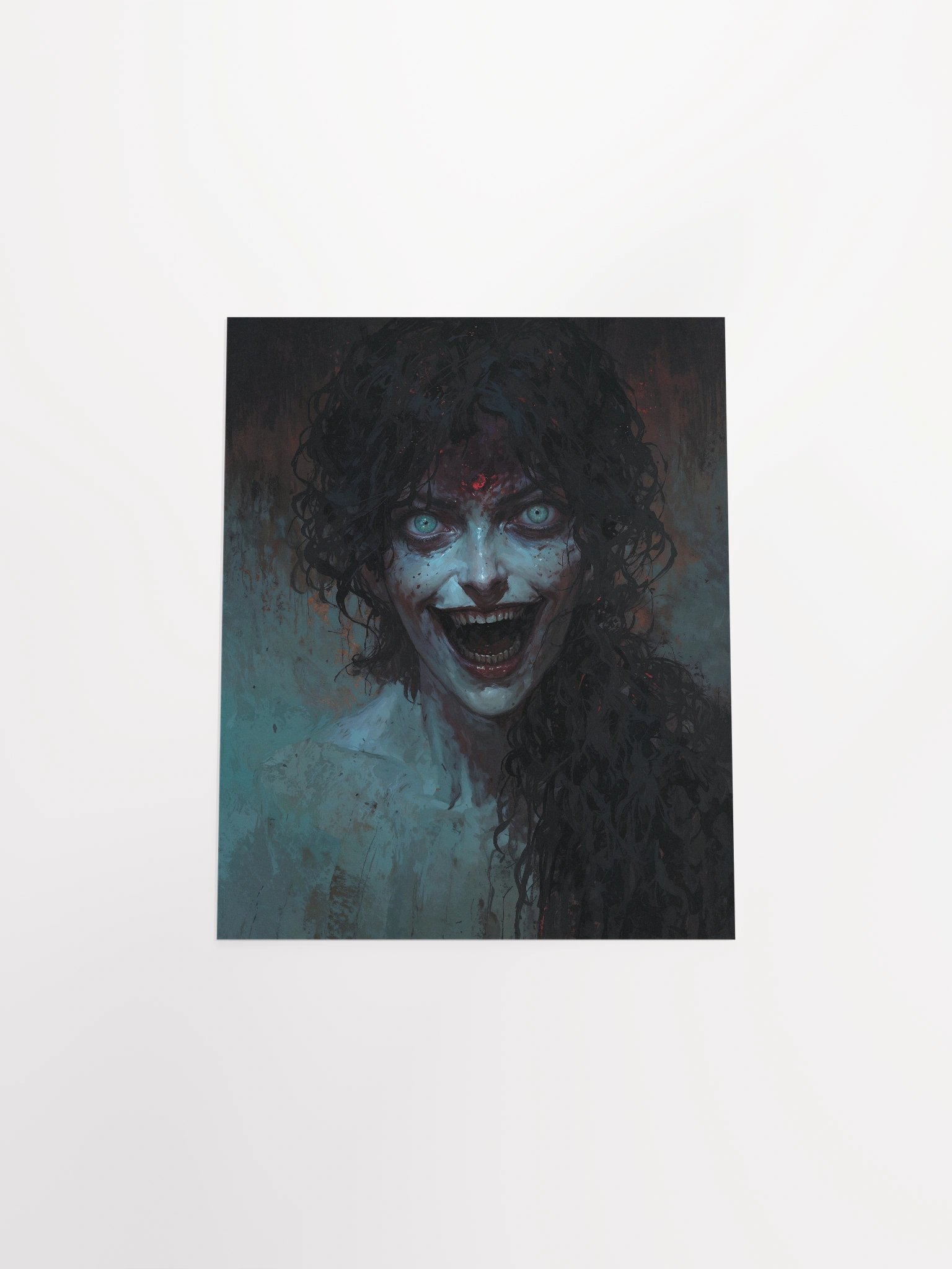 Screaming Azure Matte Poster product image (30)