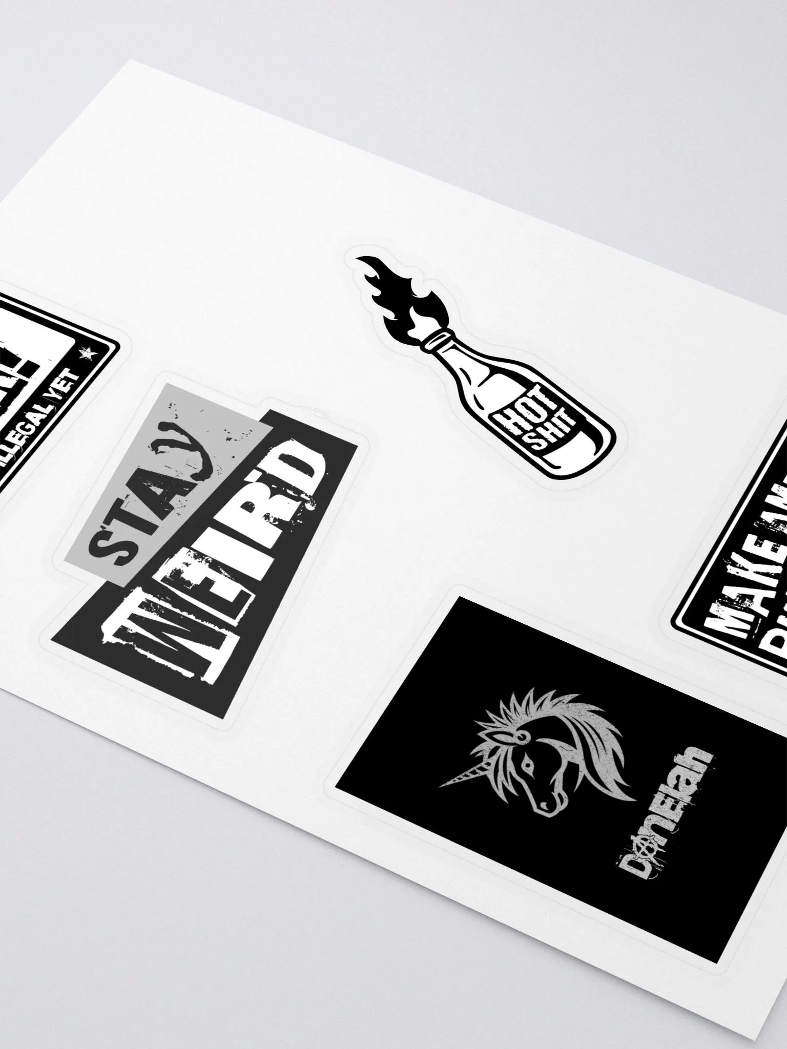 Punk "Patches" Set 1 Kiss-Cut Sticker Sheet product image (2)