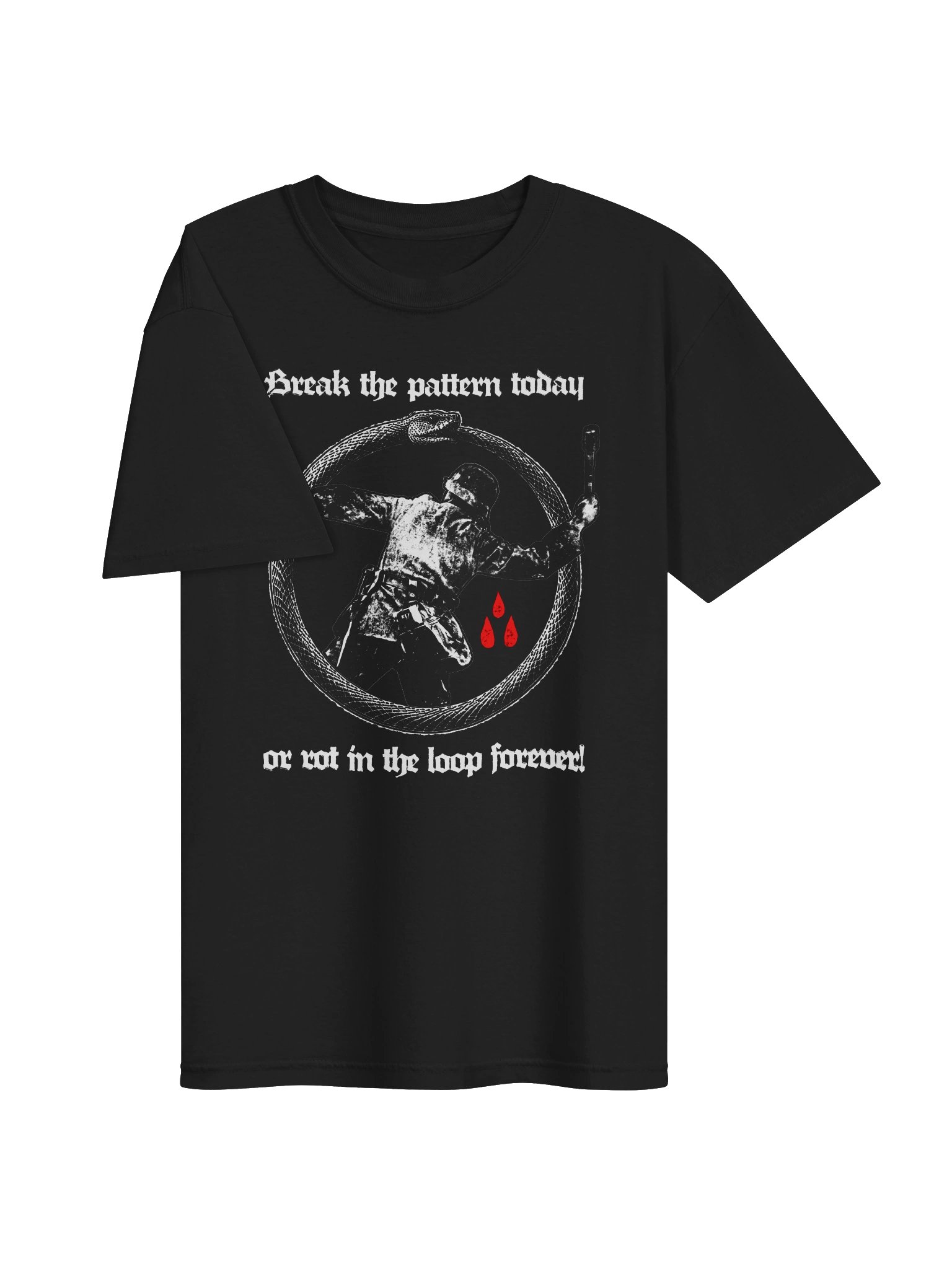 BREAK THE PATTERN TSHIRT BACKPRINT product image (3)